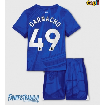 Chelsea Alejandro Garnacho #49 Echipament de Fotbal Replică 2025-26 Copii Acasa (+ Șorturi)